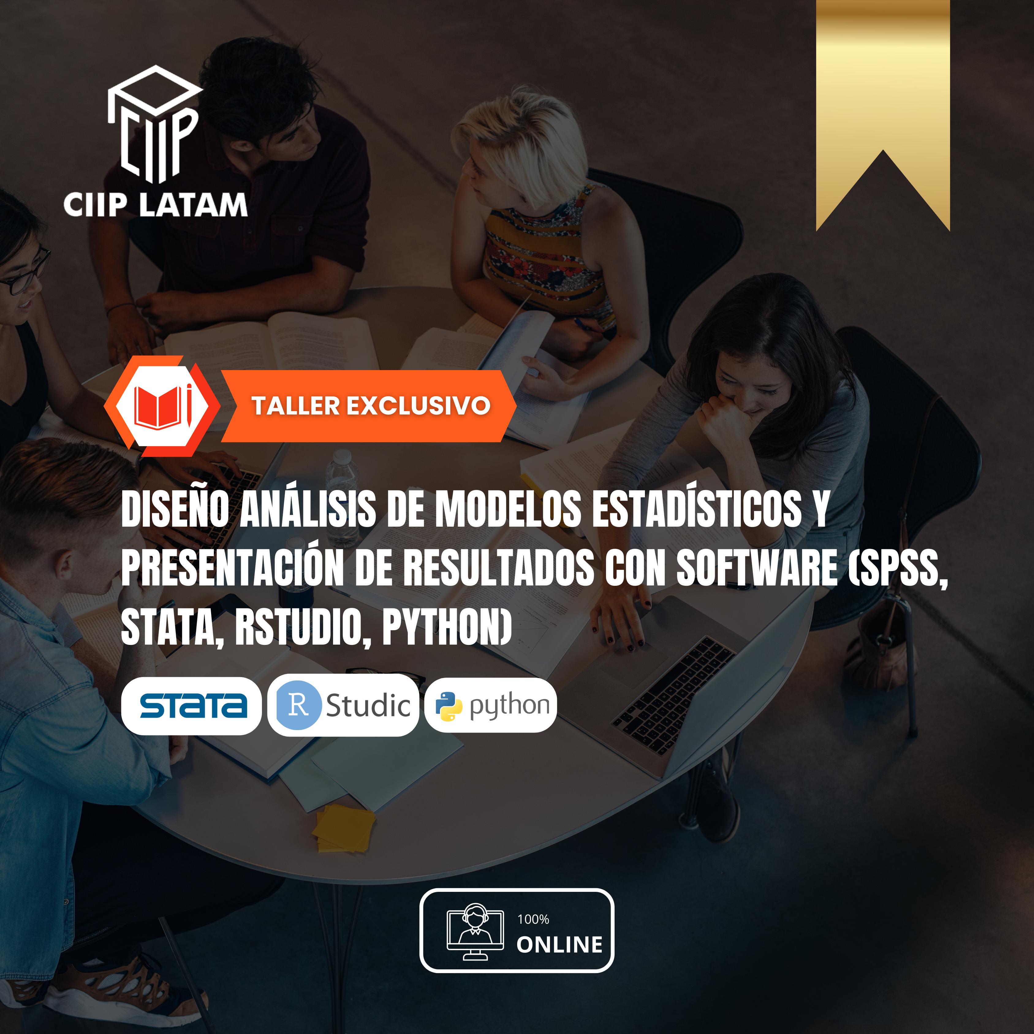 TALLER DISEÑO ANALISIS DE MODELOS ESTADISTICOS Y PRESENTACIÓN DE RESULTADOS CON SOFTWARE(SPSS, STATA,RSTUDIO, PYTHON)